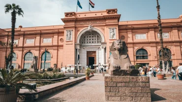 The Egyptian Museum in Downtown Cairo