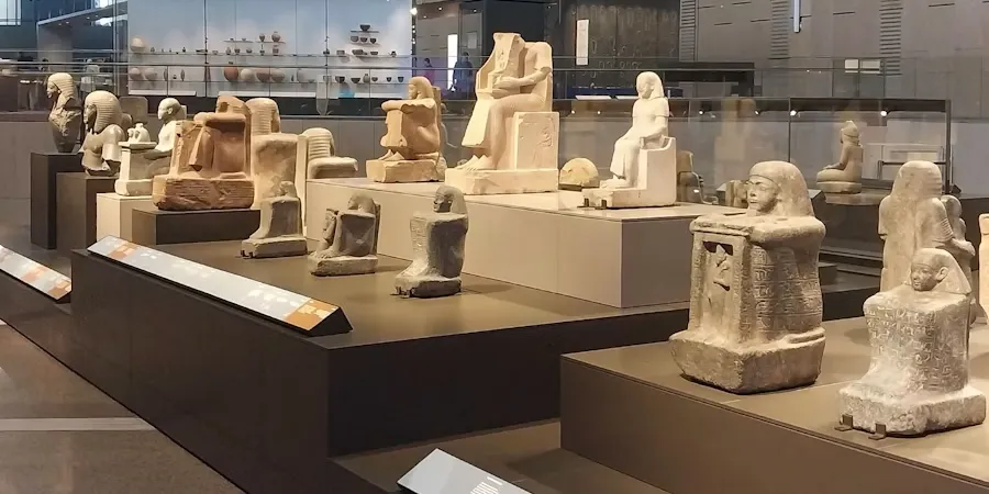 Inside Grand Egyptian Museum