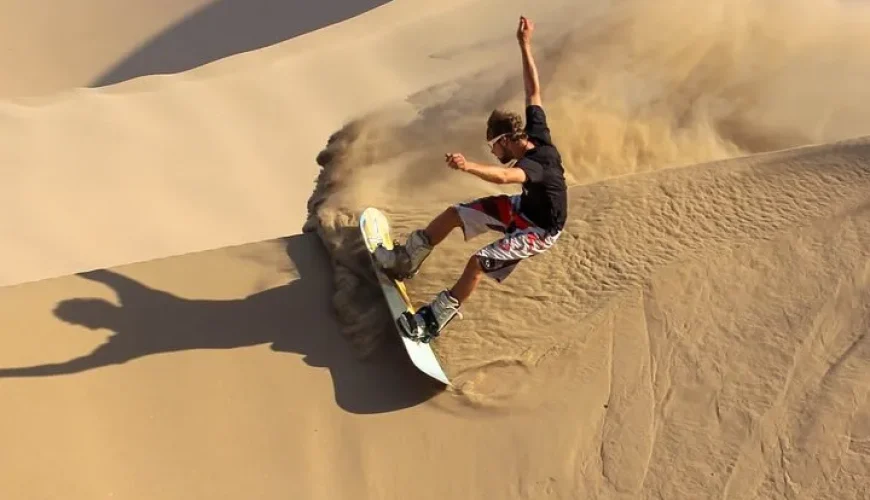 Sandboarding Egypt